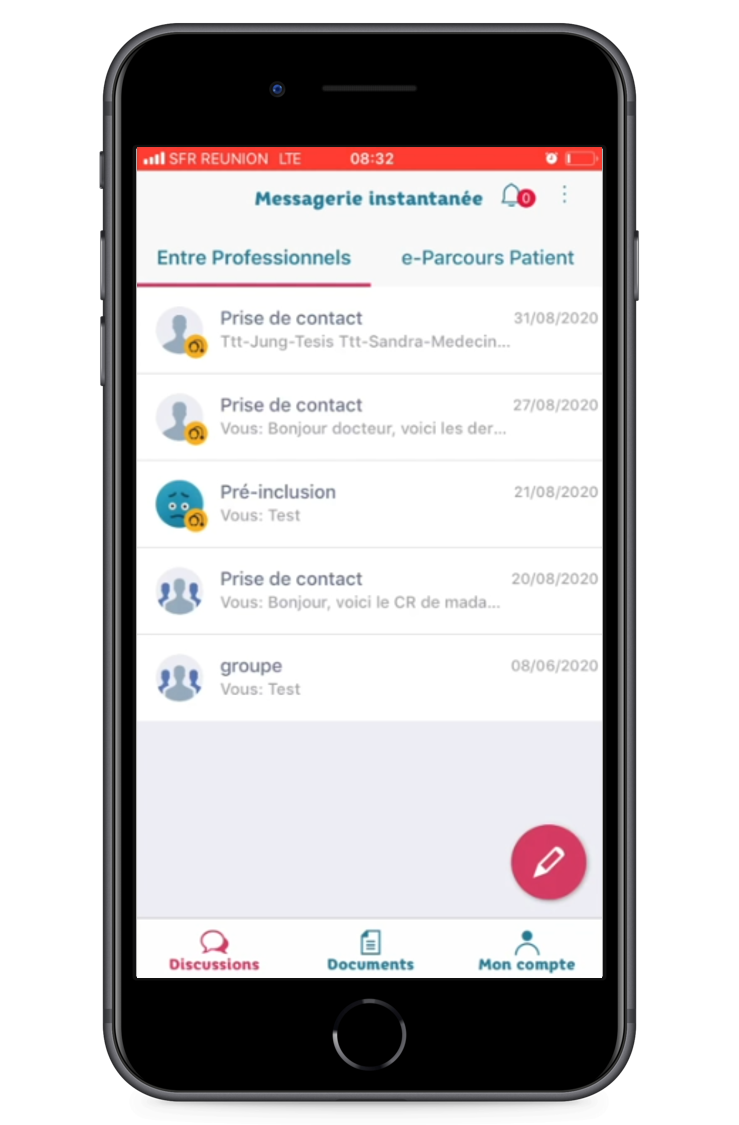 LIEN L'APP : la première application mobile développée par Maincare pour les professionnels de santé est déployée à La Réunion par le GCS TE